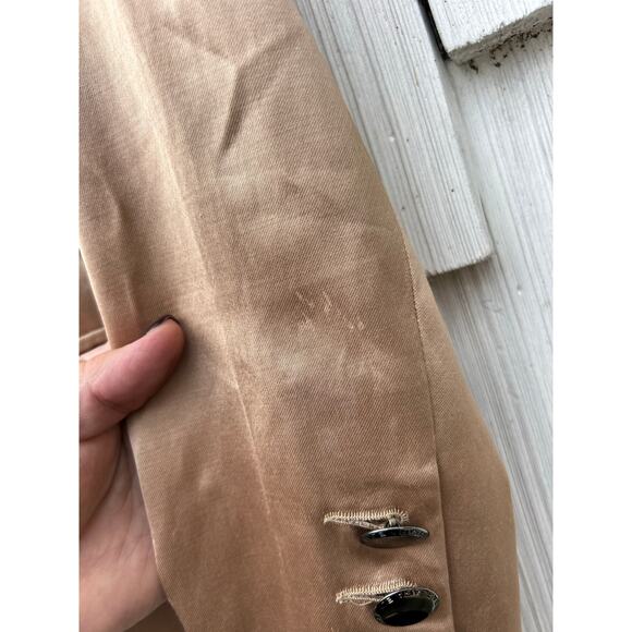 Barbara Bui Double Breasted Silk‎ Lined Blazer Jacket Peplum Detail Size 36/XS - Picture 8 of 12